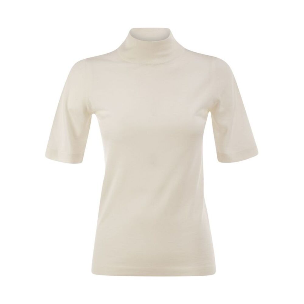 Brunello Cucinelli Women Cashmere And Silk High-Neck Sweater